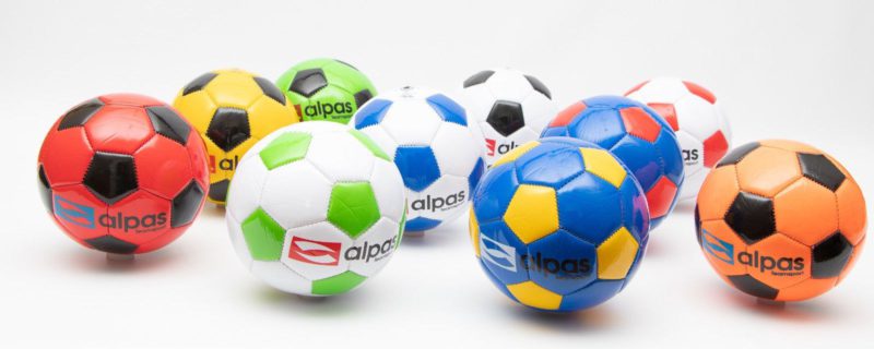 Ball Fußball Neue Generation Umfang 48 cm. 2x Alpas Mini-Fussbälle Miniball 