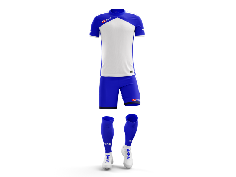 700WB Dynamic Trikot Weiss-Blau