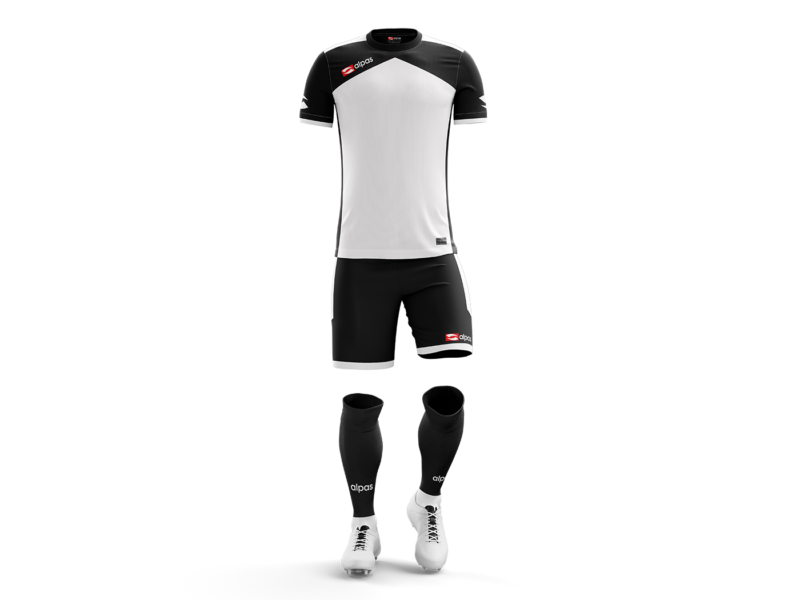 700WS Dynamic Trikot Weiss-Schwarz